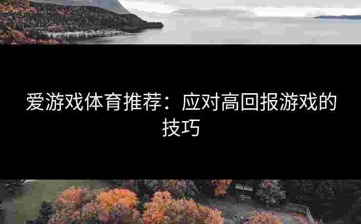 爱游戏体育推荐：应对高回报游戏的技巧