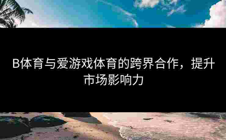 B体育与爱游戏体育的跨界合作，提升市场影响力